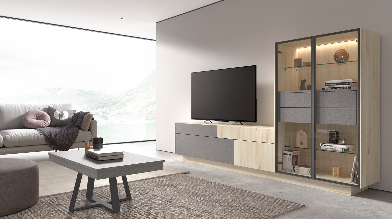 Muebles de salon moderno