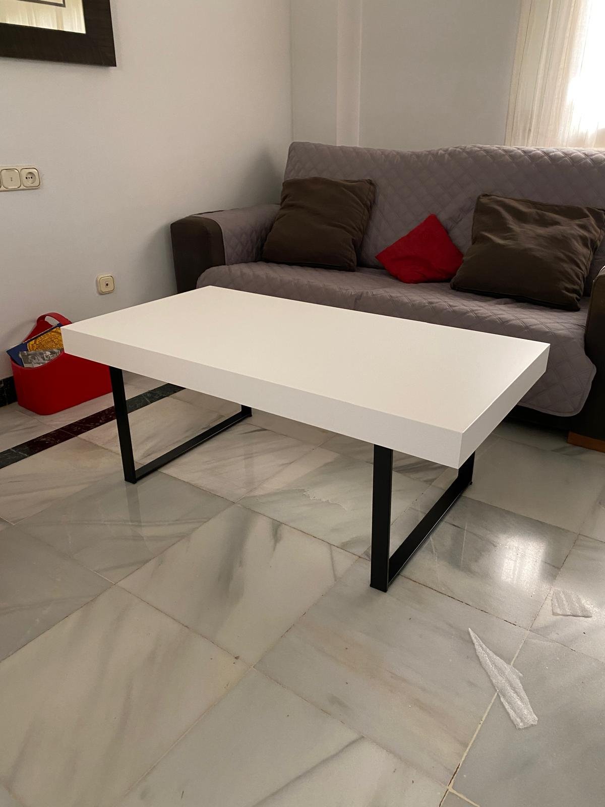 Mesa centro elevable extensible