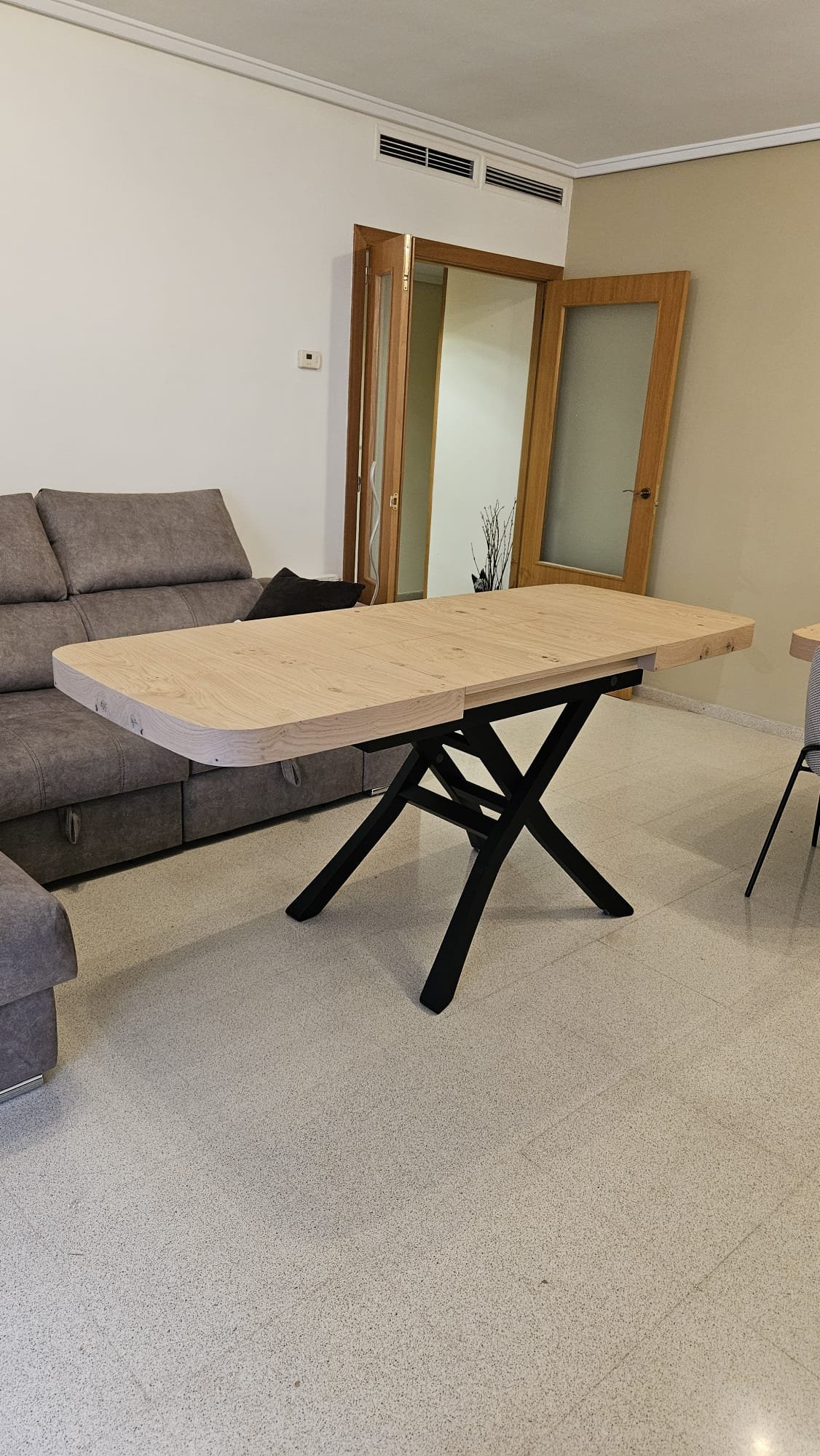 mesa centro elevable