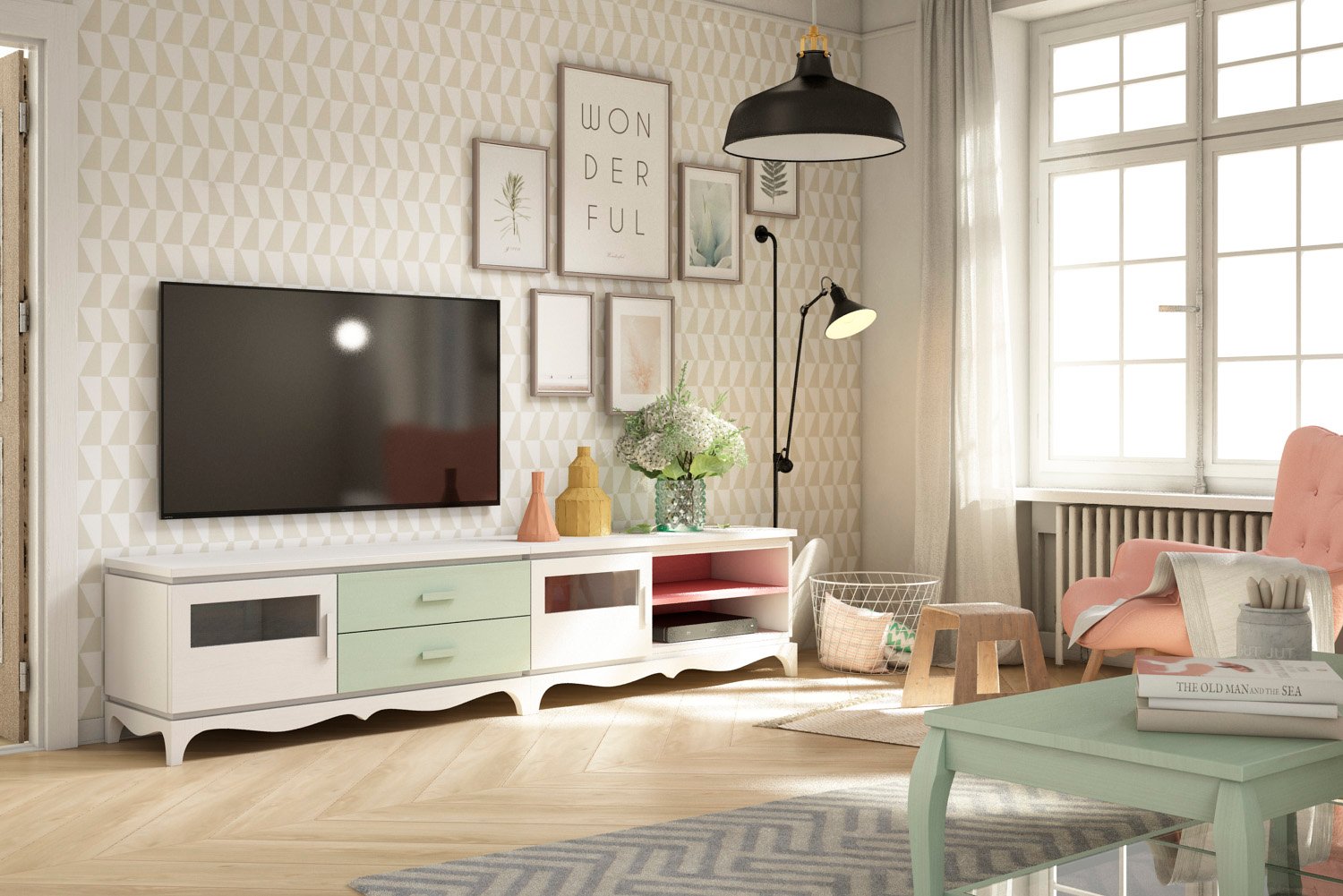Muebles de salon estilo Rústico