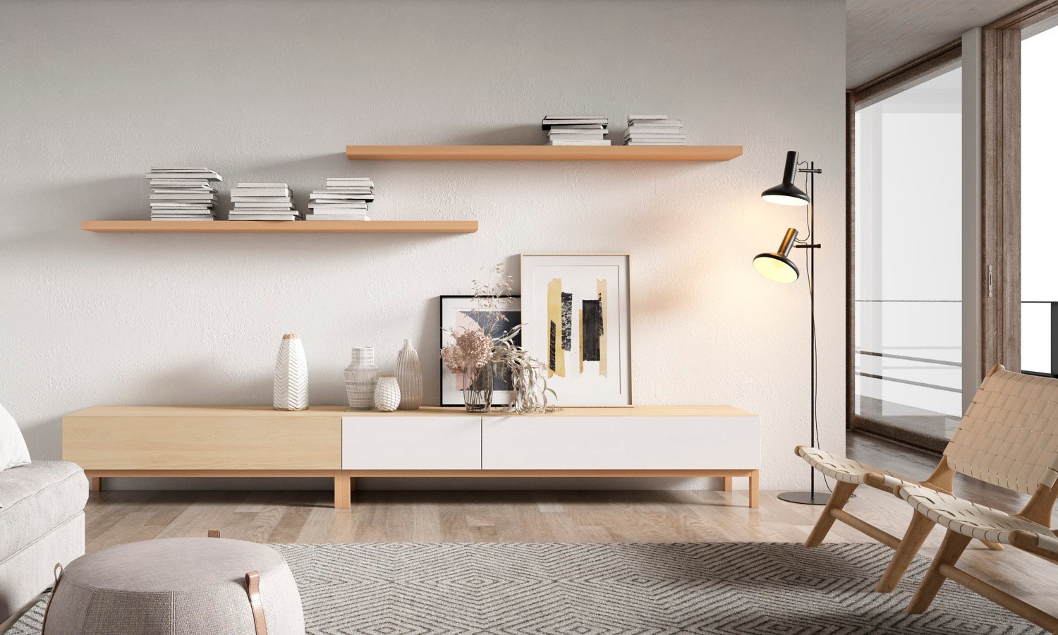 muebles salon vintage